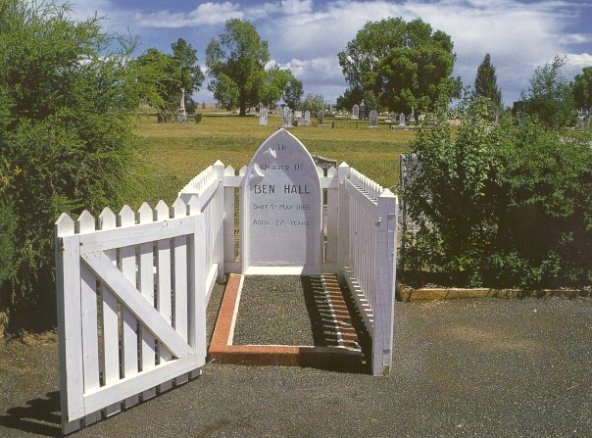 Ben Hall's Grave - Click to Return
