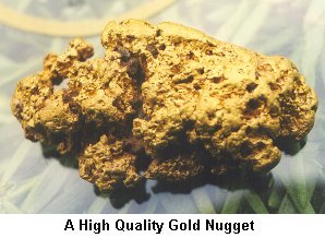 A High Quality Gold Nugget - Click to enlarge