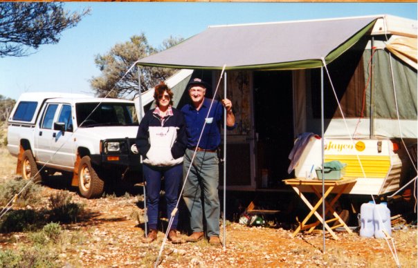 Jim & Cheryl's Prospecting Camp - Click to Return
