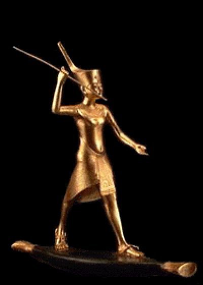 Ancient Gold Statue - Click to Return