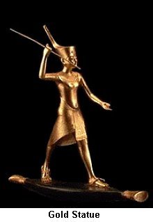 Ancient Gold Statue - Click to enlarge