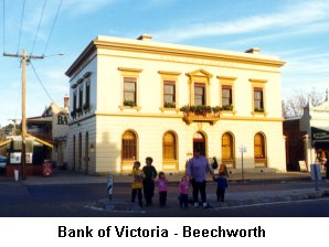 Bank of Victoria - Beechworth - Click to enlarge